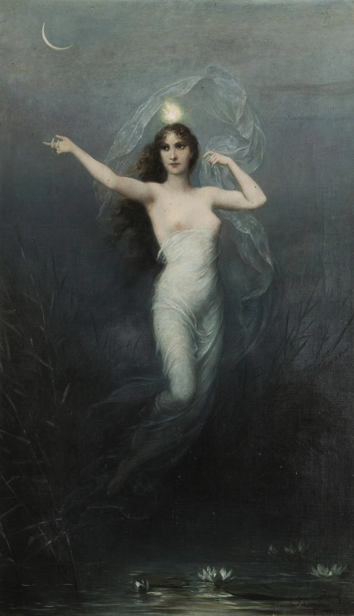 Carl Schweninger II - Luna, attribuito